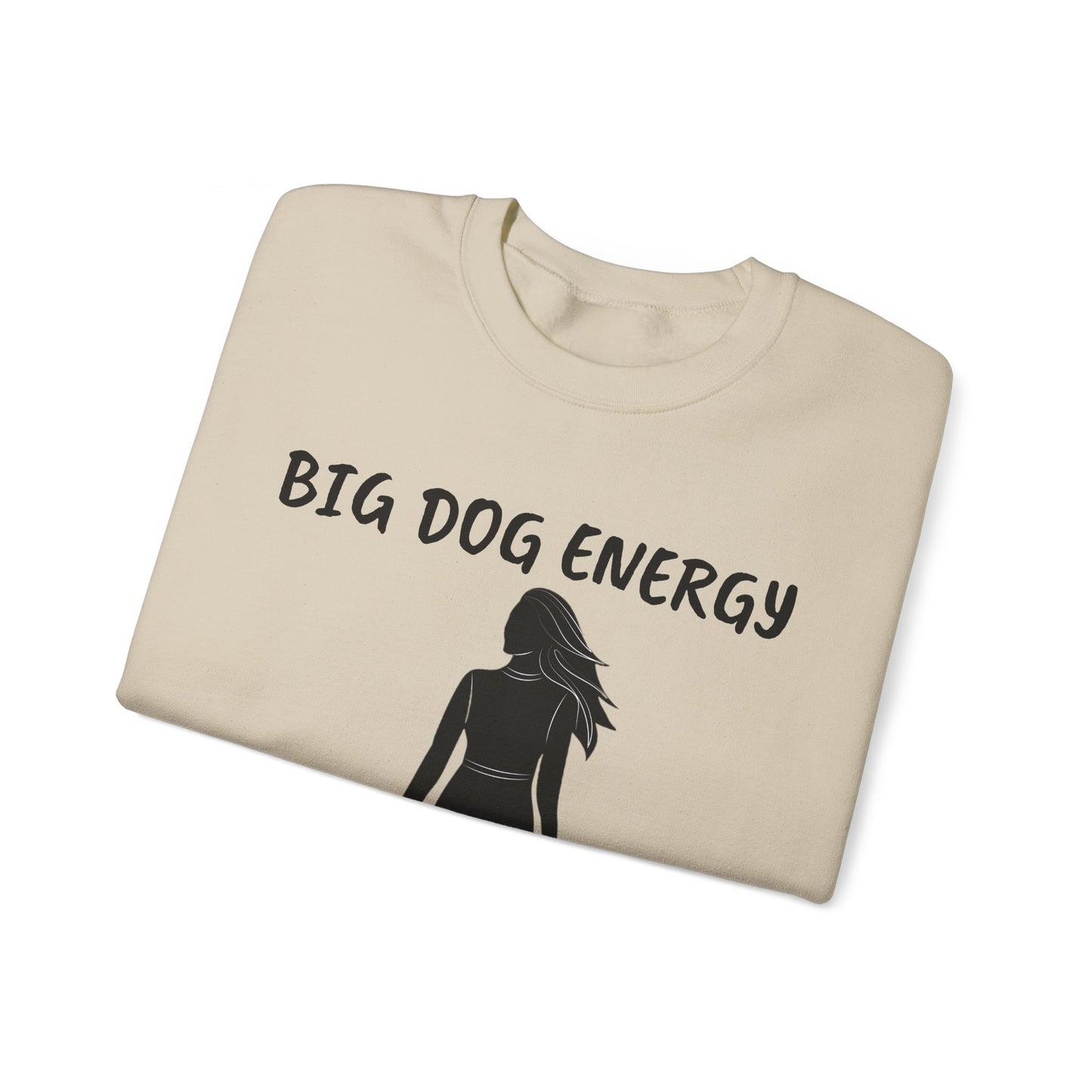 Big dog energy Unisex Heavy Blend™ Crewneck Sweatshirt