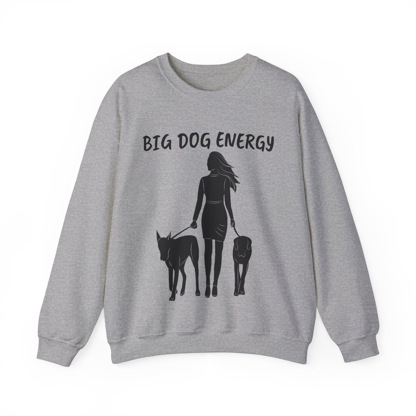 Big dog energy Unisex Heavy Blend™ Crewneck Sweatshirt