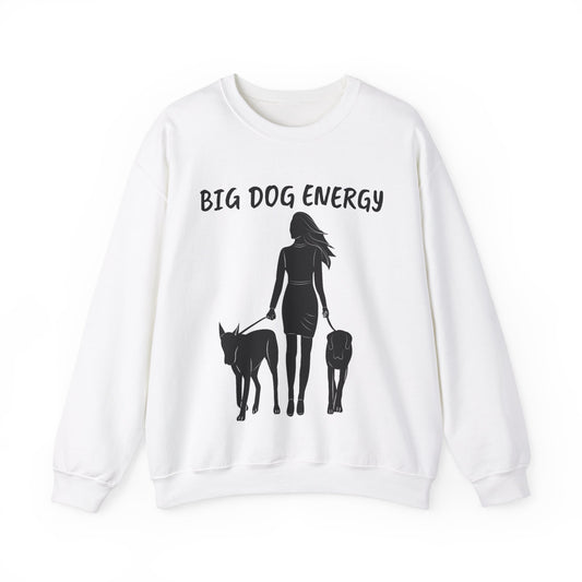 Big dog energy Unisex Heavy Blend™ Crewneck Sweatshirt