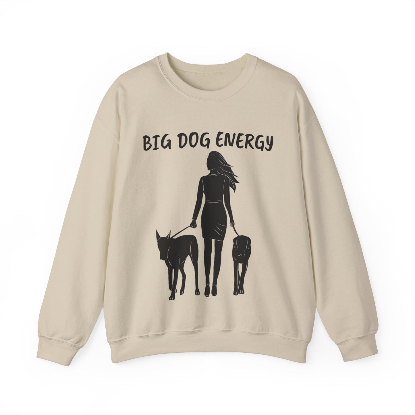 Big dog energy Unisex Heavy Blend™ Crewneck Sweatshirt