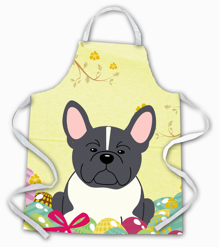 Easter Eggs Apron (Dog Breed Print)