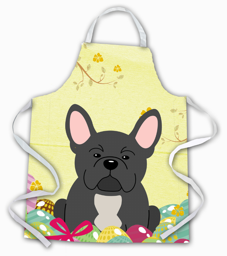 Easter Eggs Apron (Dog Breed Print)