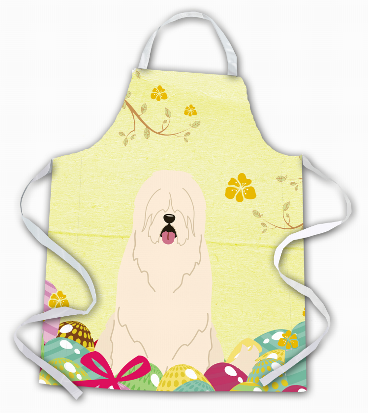 Easter Eggs Apron (Dog Breed Print)