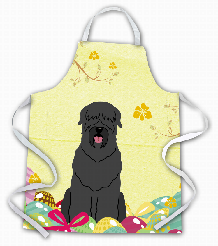 Easter Eggs Apron (Dog Breed Print)