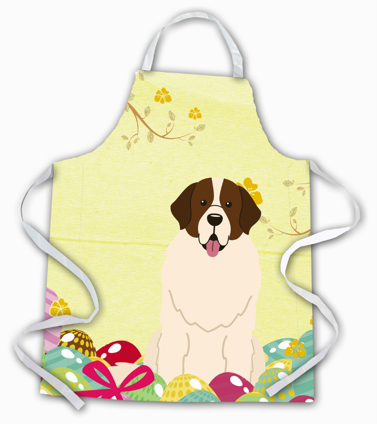 Easter Eggs Apron (Dog Breed Print)