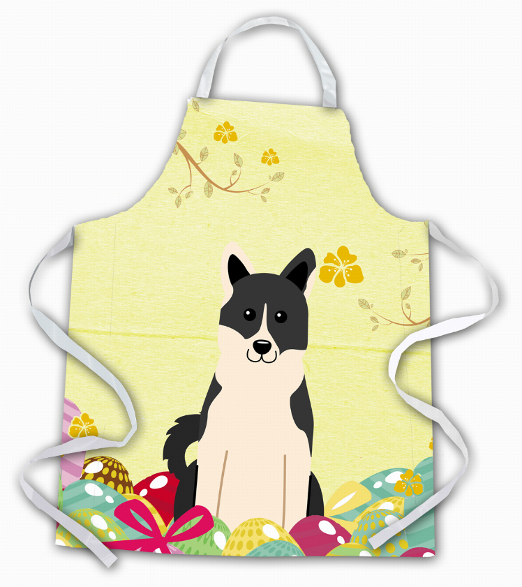 Easter Eggs Apron (Dog Breed Print)