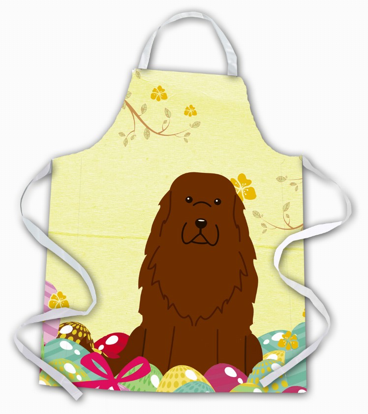 Easter Eggs Apron (Dog Breed Print)