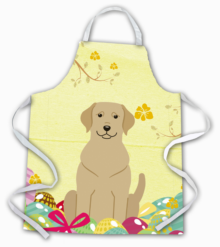 Easter Eggs Apron (Dog Breed Print)