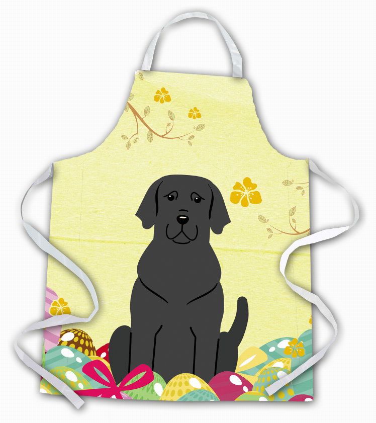 Easter Eggs Apron (Dog Breed Print)