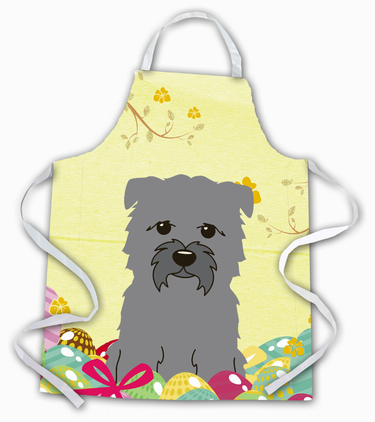 Easter Eggs Apron (Dog Breed Print)