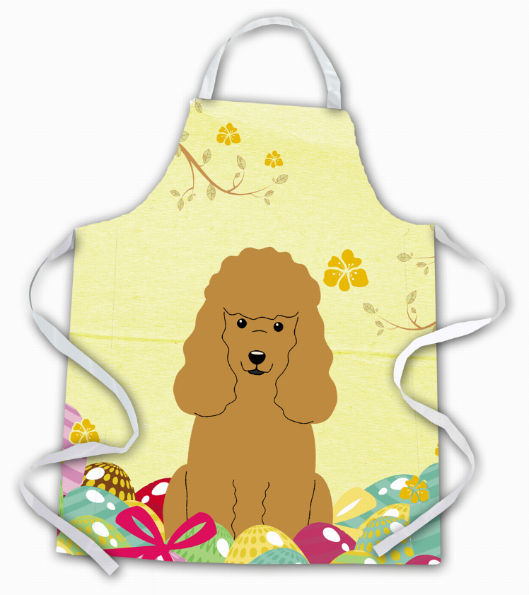 Easter Eggs Apron (Dog Breed Print)