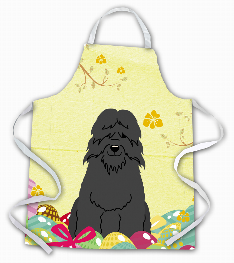 Easter Eggs Apron (Dog Breed Print)