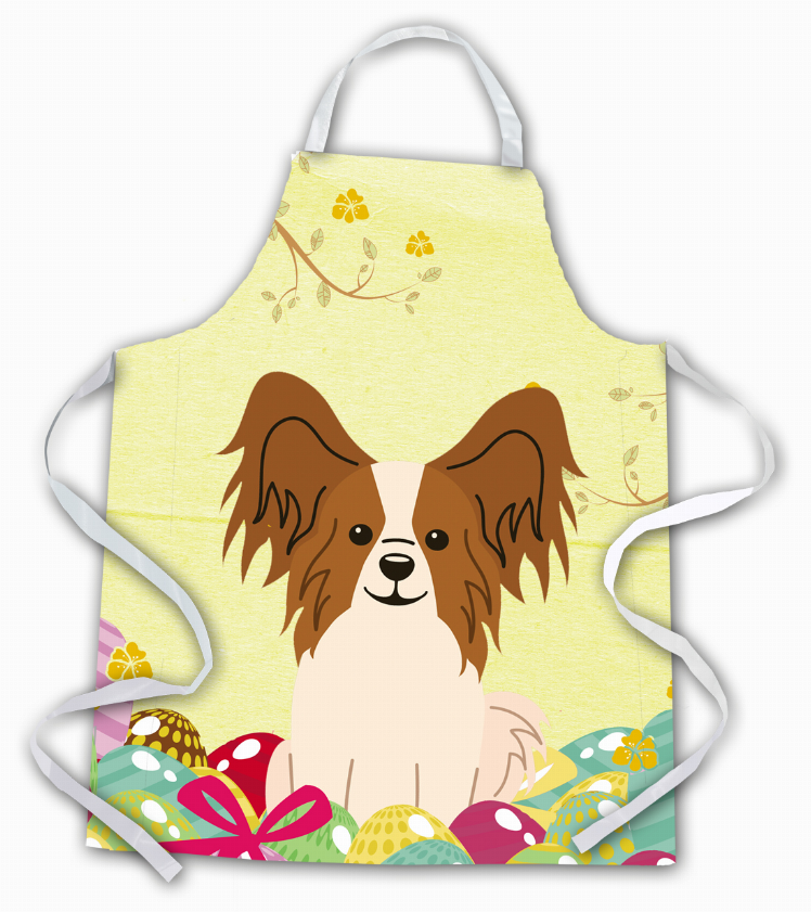 Easter Eggs Apron (Dog Breed Print)