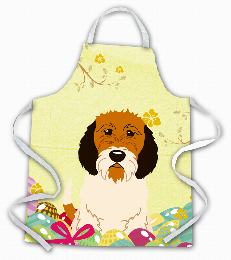 Easter Eggs Apron (Dog Breed Print)