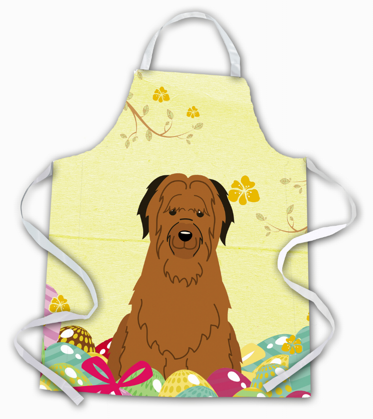 Easter Eggs Apron (Dog Breed Print)