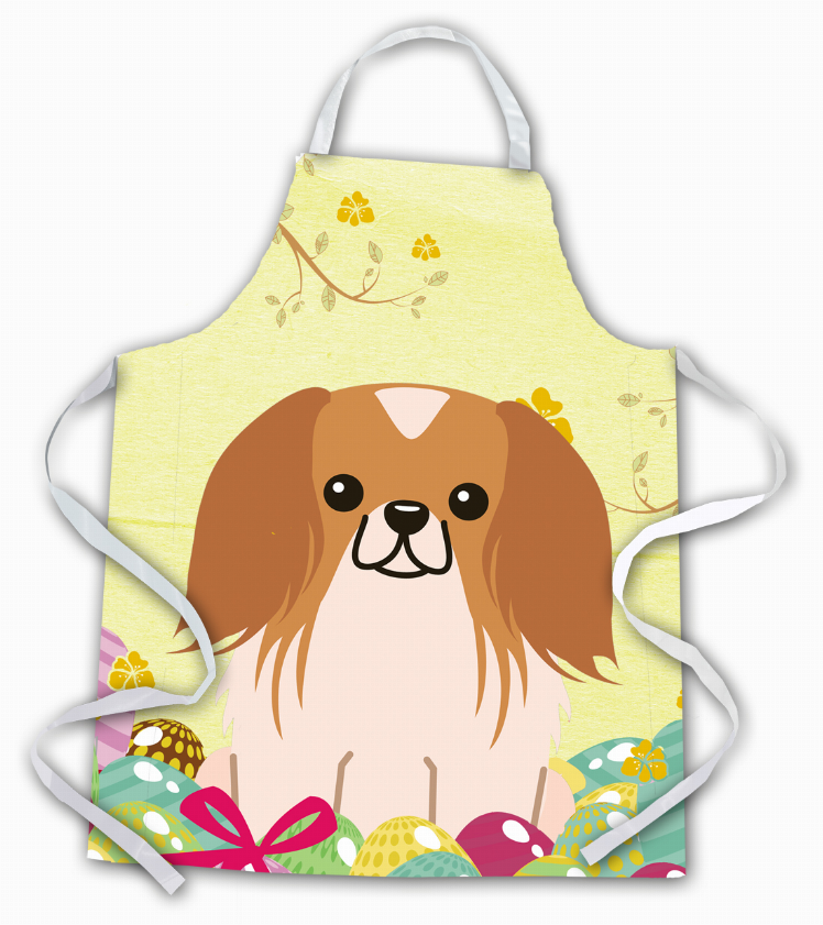 Easter Eggs Apron (Dog Breed Print)