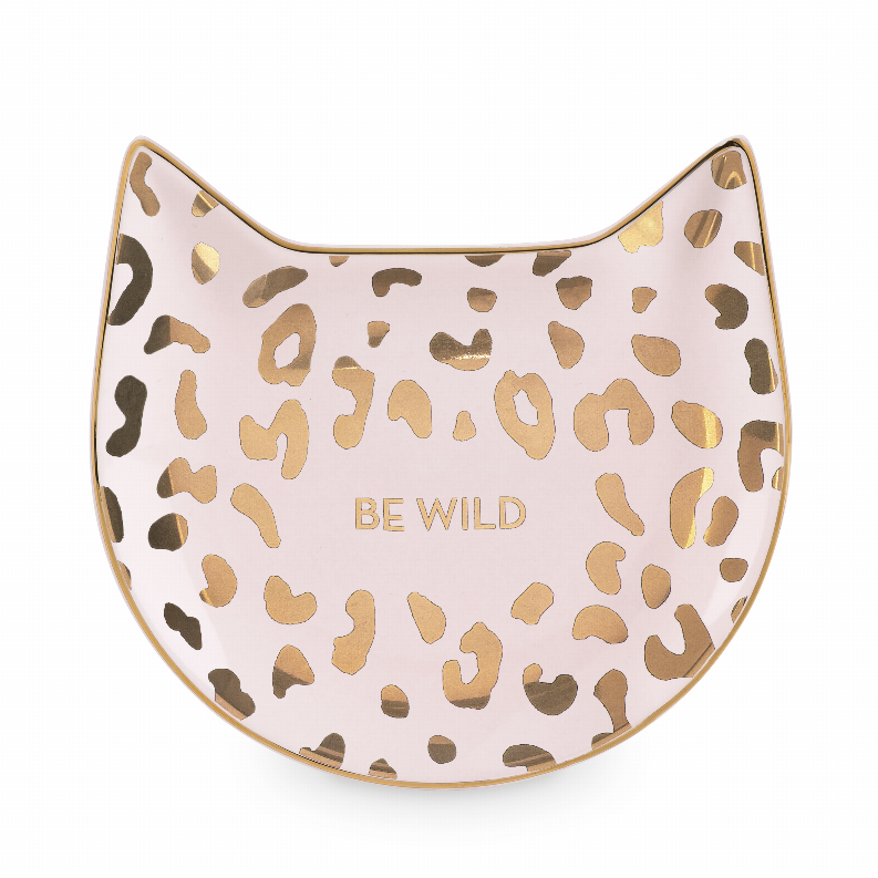 Pink Leopard Tea Tray By Pinky Up