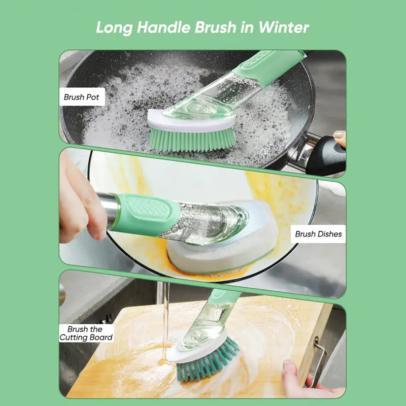 3-in-1 Multi-Purpose Kitchen Cleaning Brush