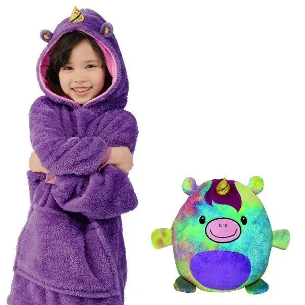 Children's Wearable Blanket Hoodie